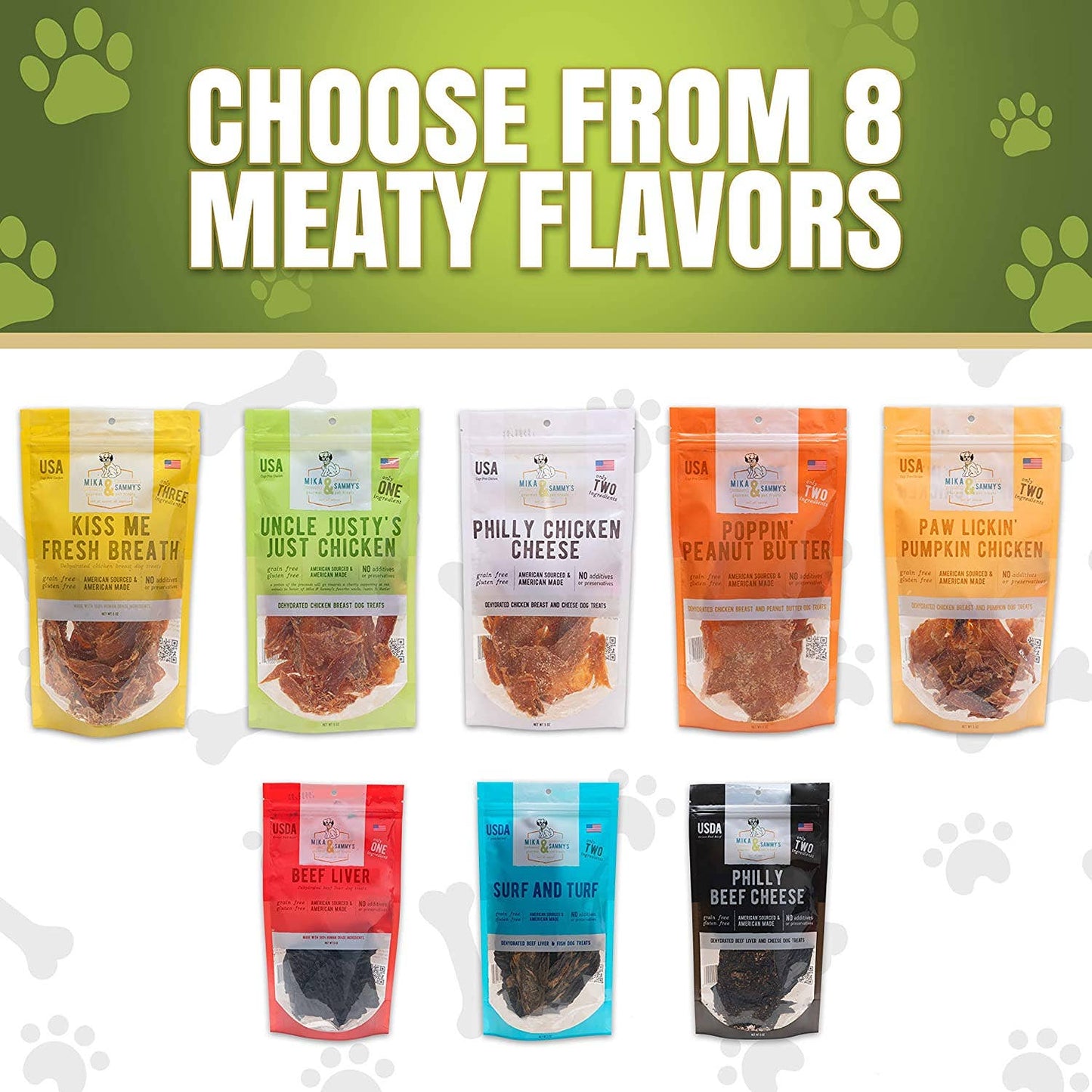 Mika and Sammy's Gourmet Pet Treats - Uncle Justy's Just Chicken: 5oz Bag