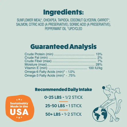 A Cluck A Day (Pre/Probiotic) Dental Sticks Dog Treats