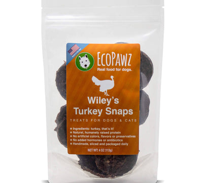 Ecopawz - Wiley’s Turkey Snaps - 1 Lb. Bag