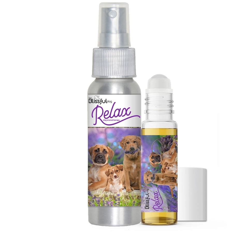 Relax Dog Aromatherapy Calming Spray &amp; Roll-On