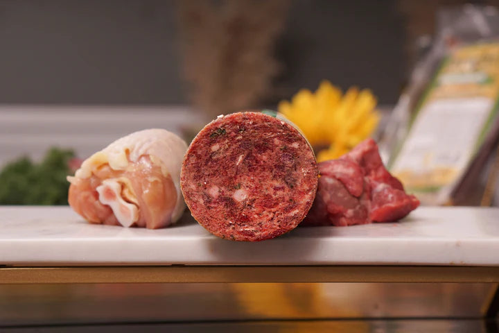 Albright's Raw Beef & Chicken Dog Food