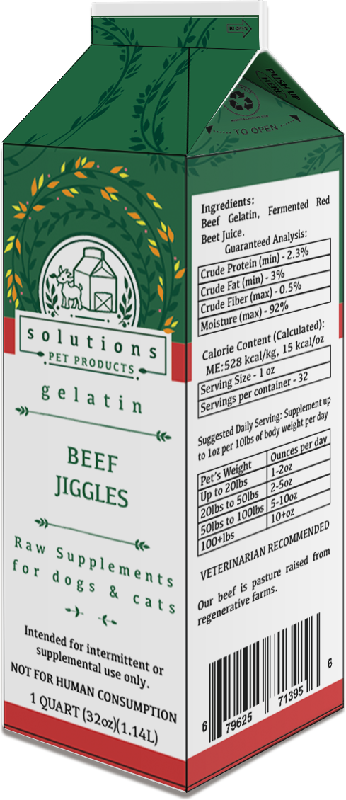 Solutions Pet Beef Jiggles