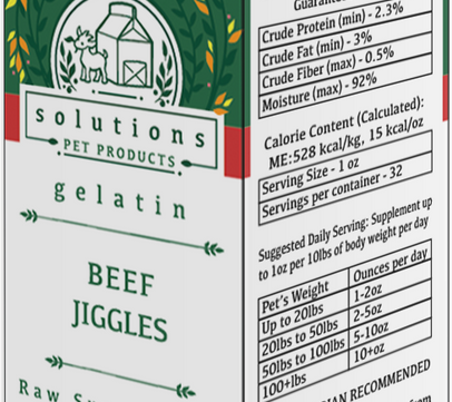 Solutions Pet Beef Jiggles