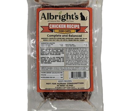 Albright's Raw Cat Chicken Recipe **NEW**