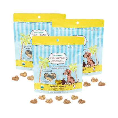 Pure Hearts Coconut Cookies – Banana Brulee