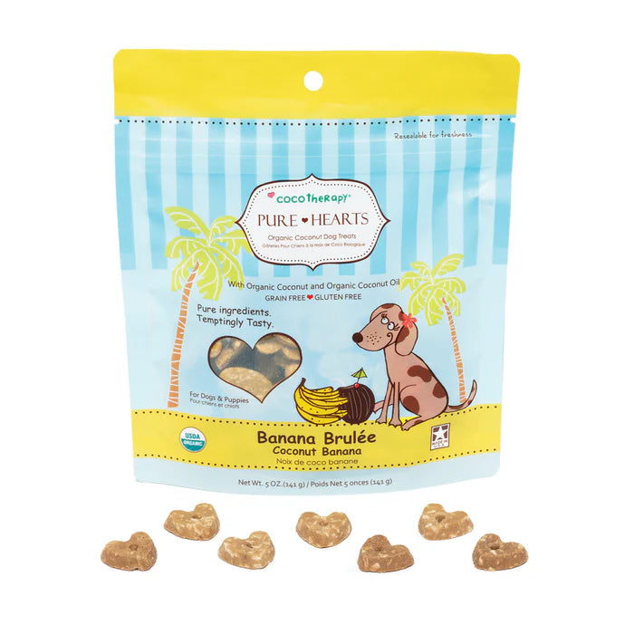 Pure Hearts Coconut Cookies – Banana Brulee