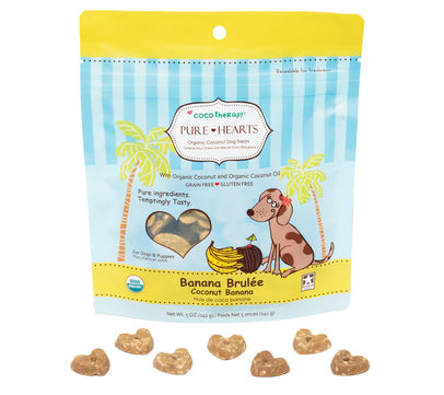 Pure Hearts Coconut Cookies – Banana Brulee