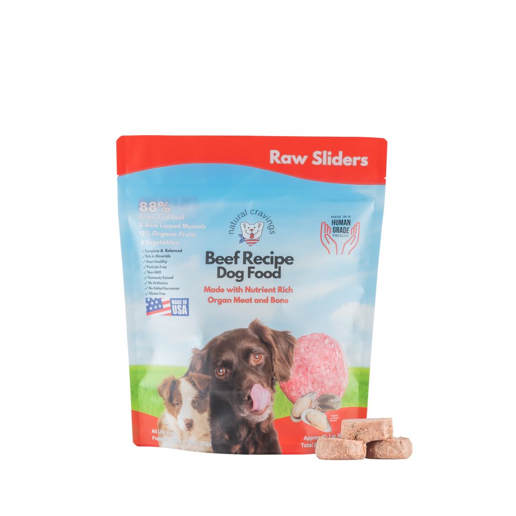 Dog Raw Beef Slider