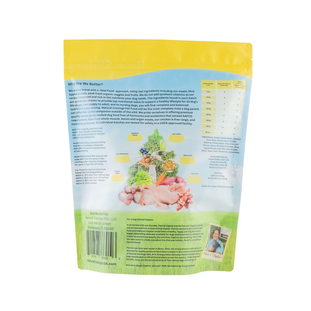 Dog Raw Chicken Slider