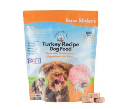 Dog Raw Turkey Slider