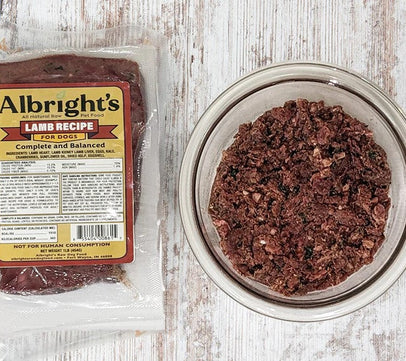 Albright's Raw Lamb Recipe