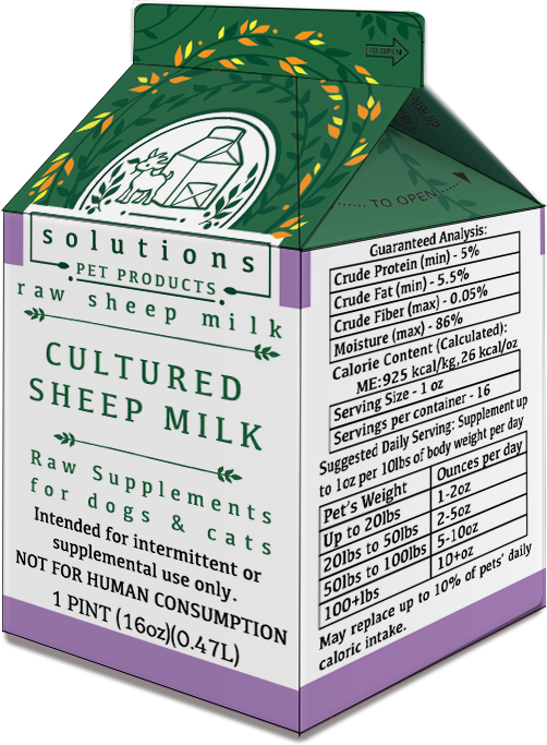 Sheep's Milk 16oz PINT (1lb)