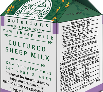 Sheep's Milk 16oz PINT (1lb)