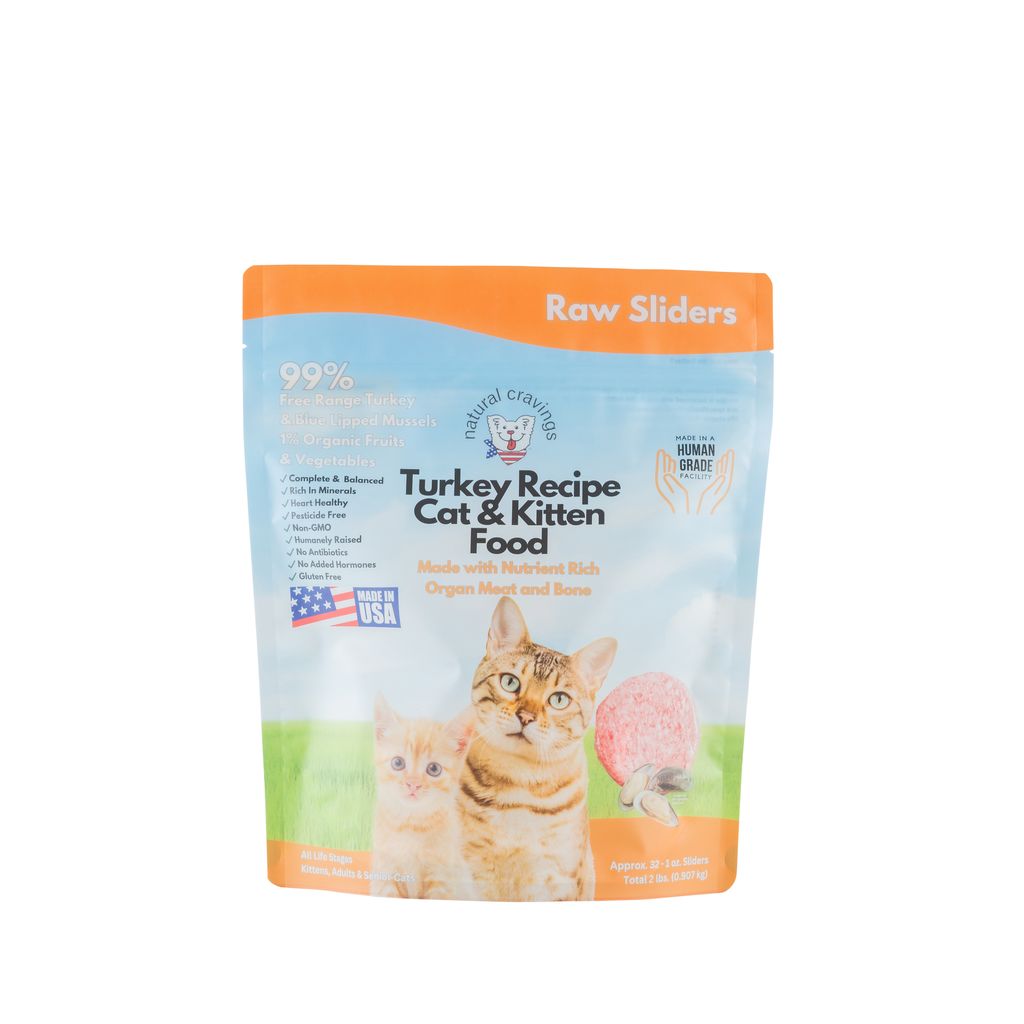 Cat Raw Turkey Slider