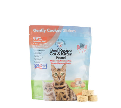 Cat Gently Cooked Beef Slider
