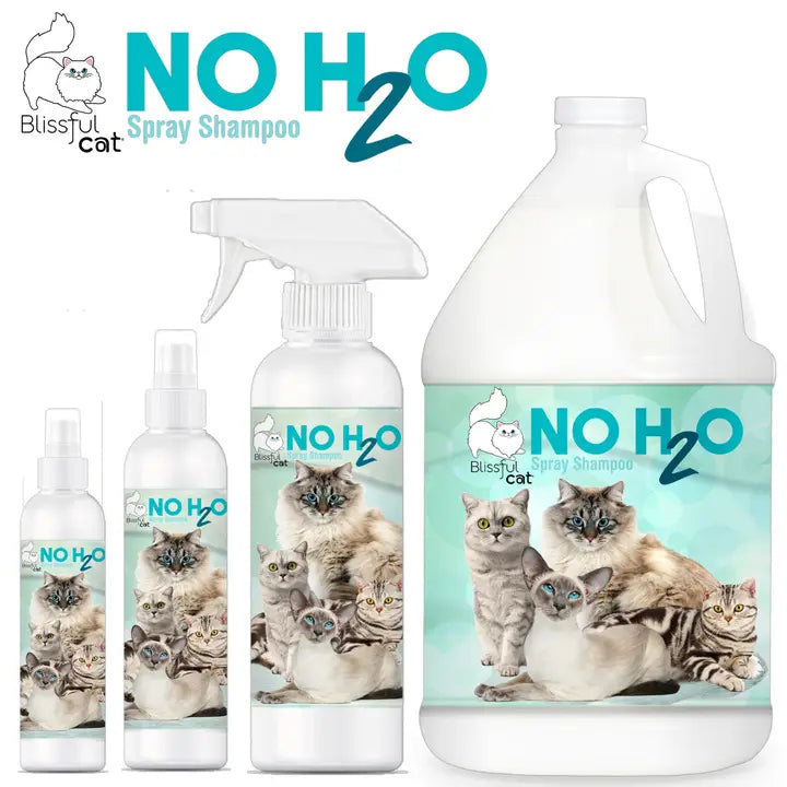 The Blissful Cat No H20 Spray Shampoo