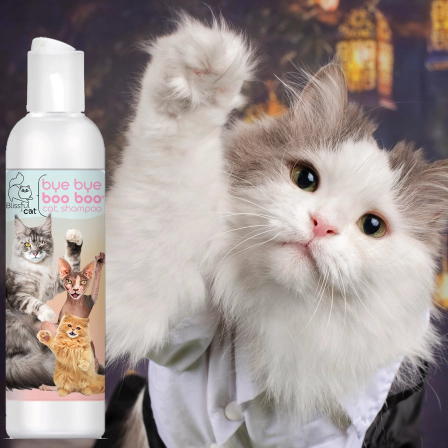 The Blissful Cat Bye Bye Boo Boo Cat Shampoo