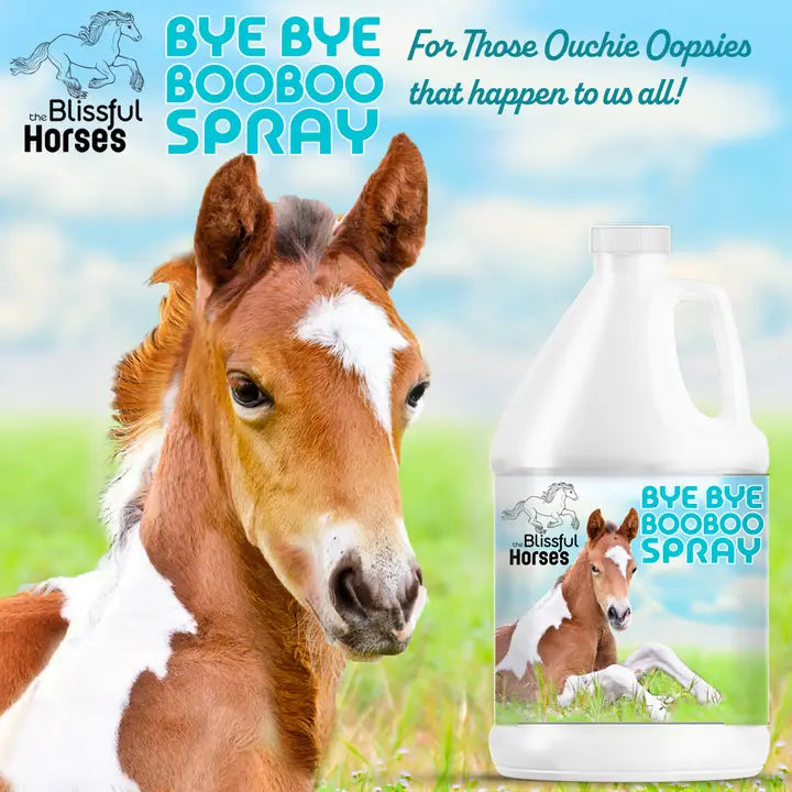 The Blissful Horses Bye Bye Boo Boo Spray - 1 Gallon