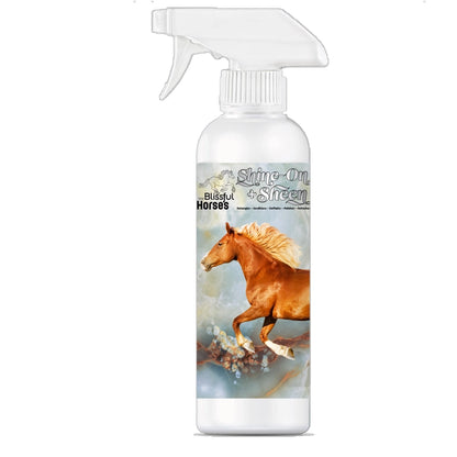 The Blissful Horse Shine-On+Sheen Coat Spray