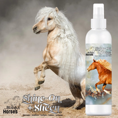 The Blissful Horse Shine-On+Sheen Coat Spray