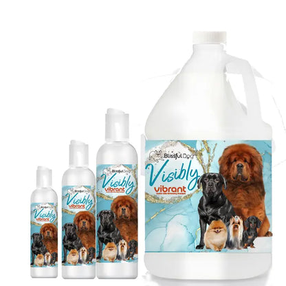 Visibly Vibrant Dog Shampoo For Color Enhancing 1 Gallon