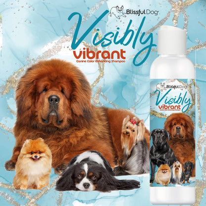 Visibly Vibrant Dog Shampoo For Color Enhancing