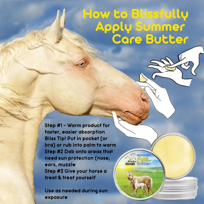 The Blissful Horses Summer Care Butter in Tins &amp; Tubes