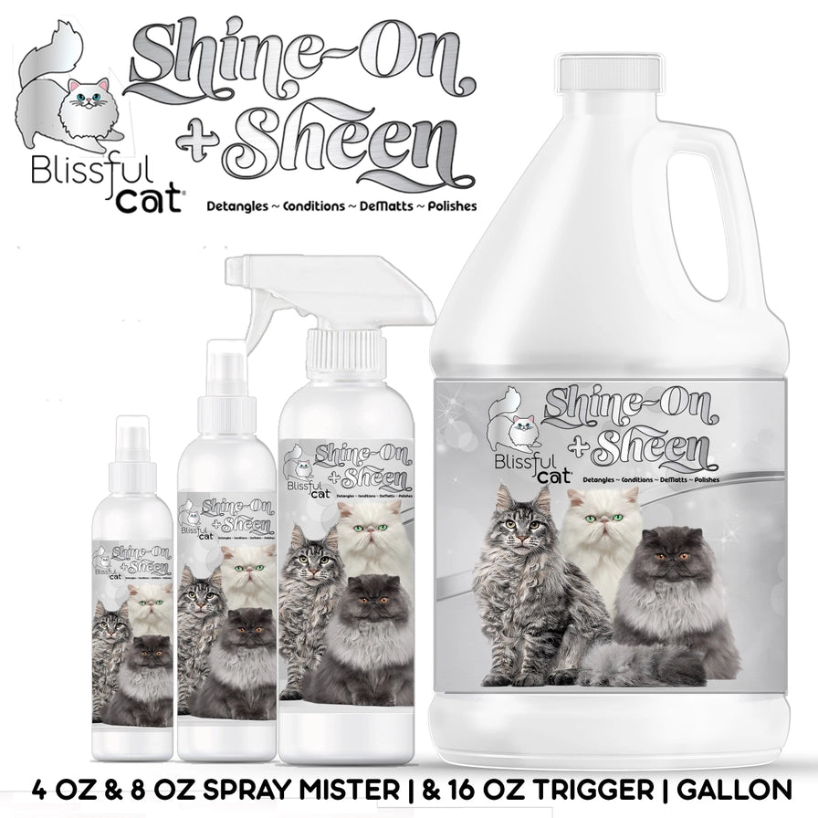 The Blissful Cat Shine On+Sheen Coat Spray