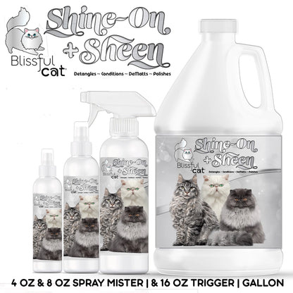 The Blissful Cat Shine On+Sheen Coat Spray