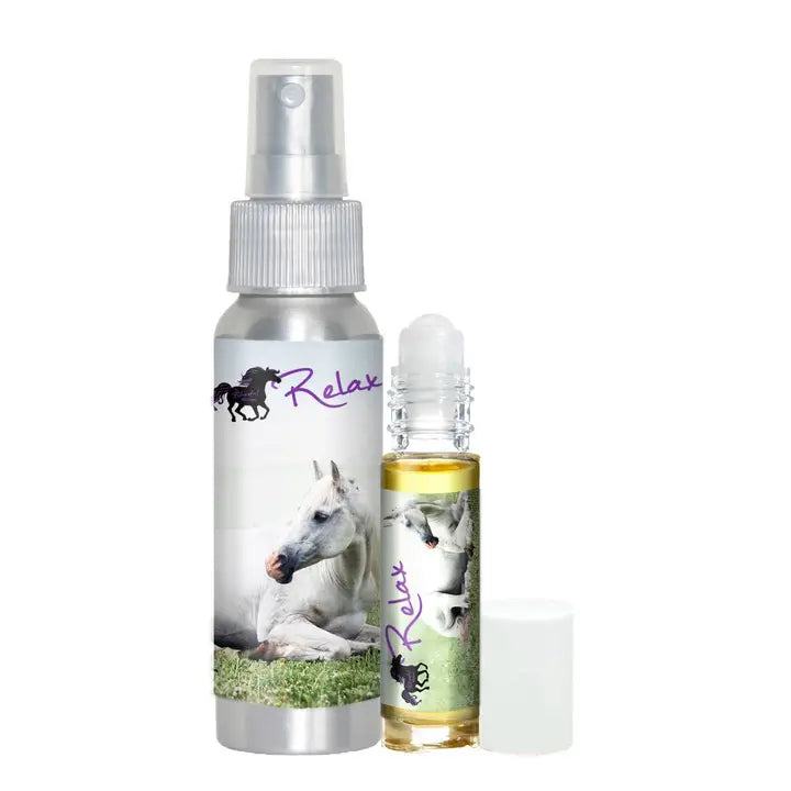 The Blissful Horses Relax Aromatherapy Spray &amp; Roll-On