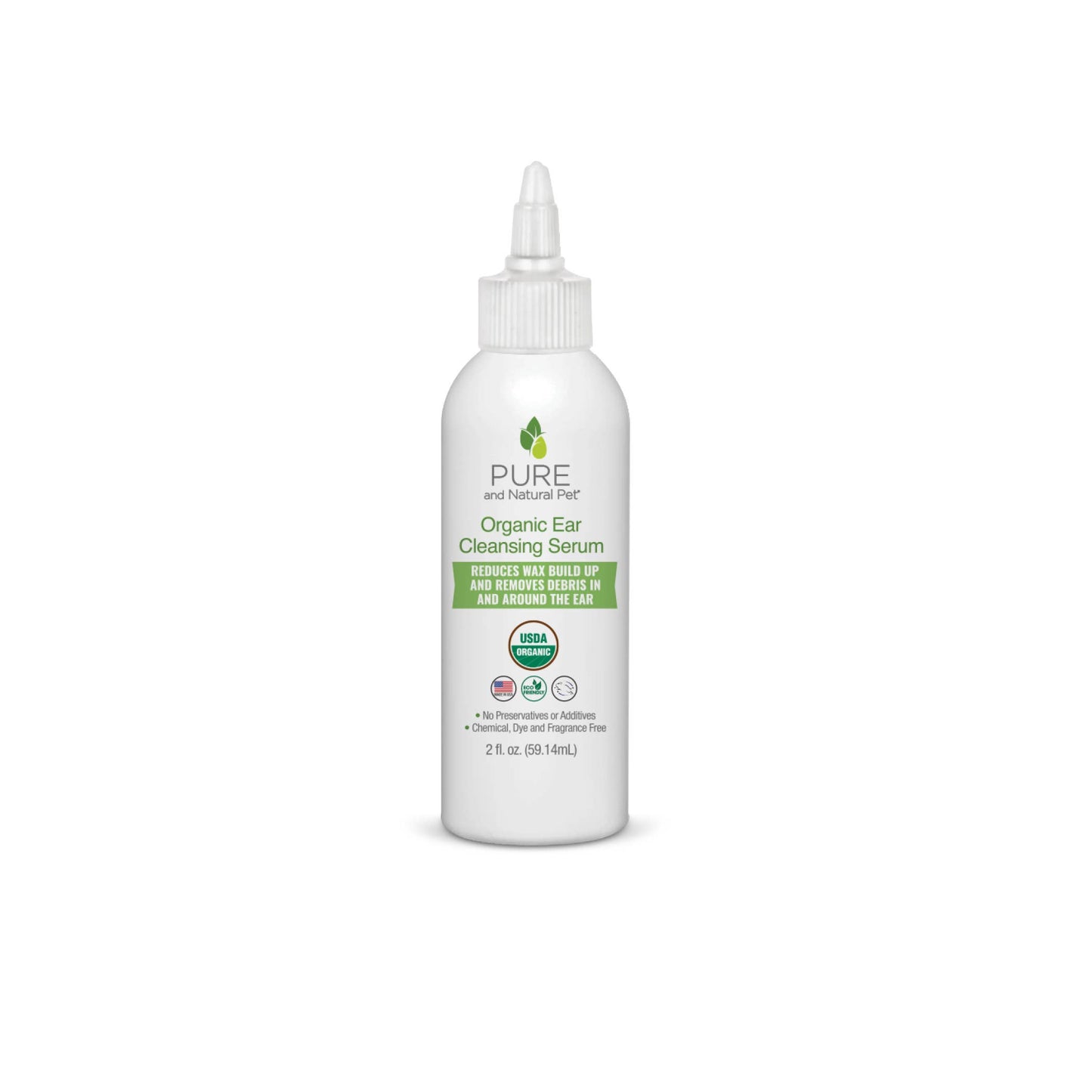 Pure and Natural Pet - Ear Cleansing Serum for Dogs 2 oz