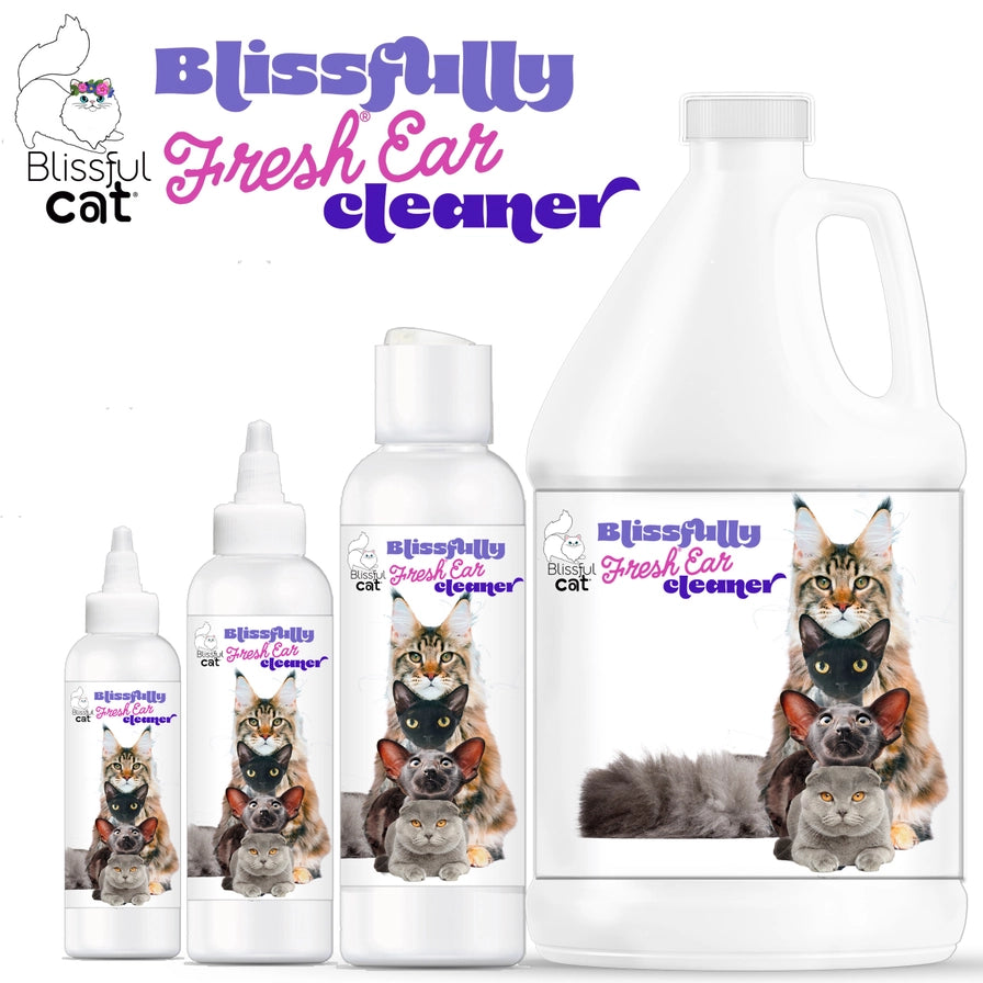 The Blissful Dog - The Blissful Cat Simply Clean Ear Cleaner in 3 Sizes