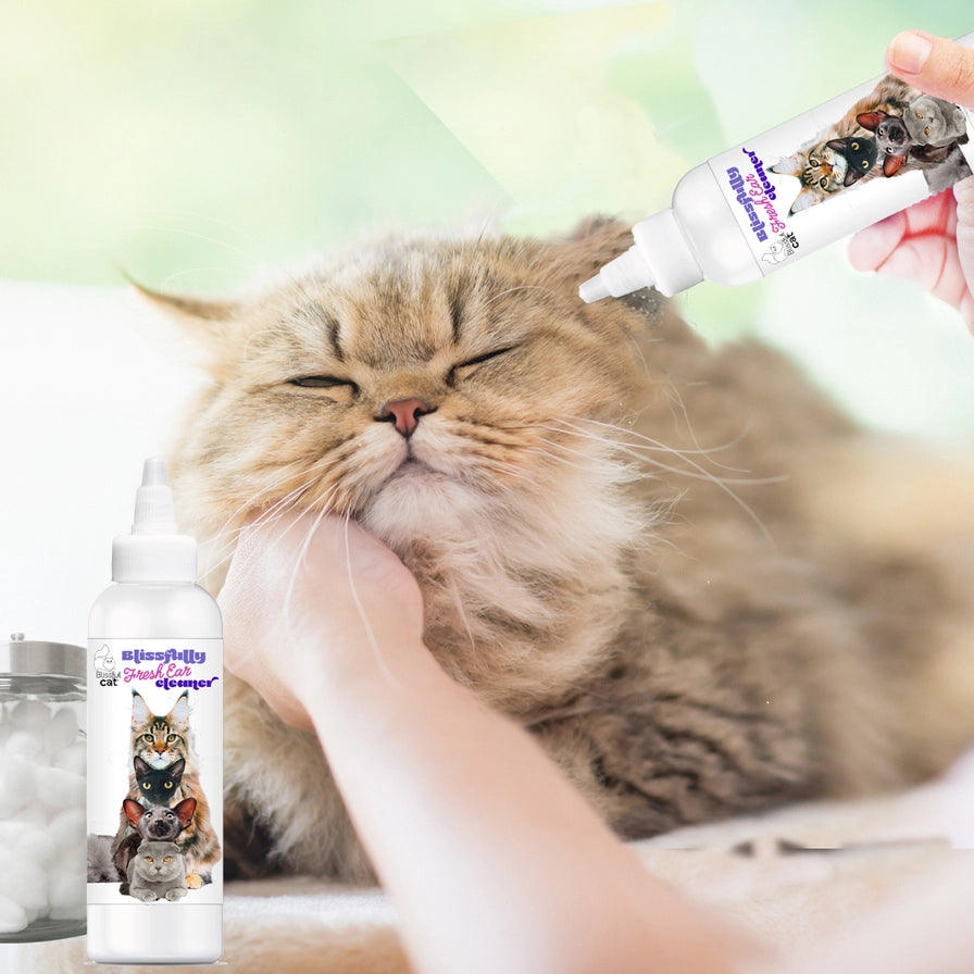 The Blissful Dog - The Blissful Cat Simply Clean Ear Cleaner in 3 Sizes