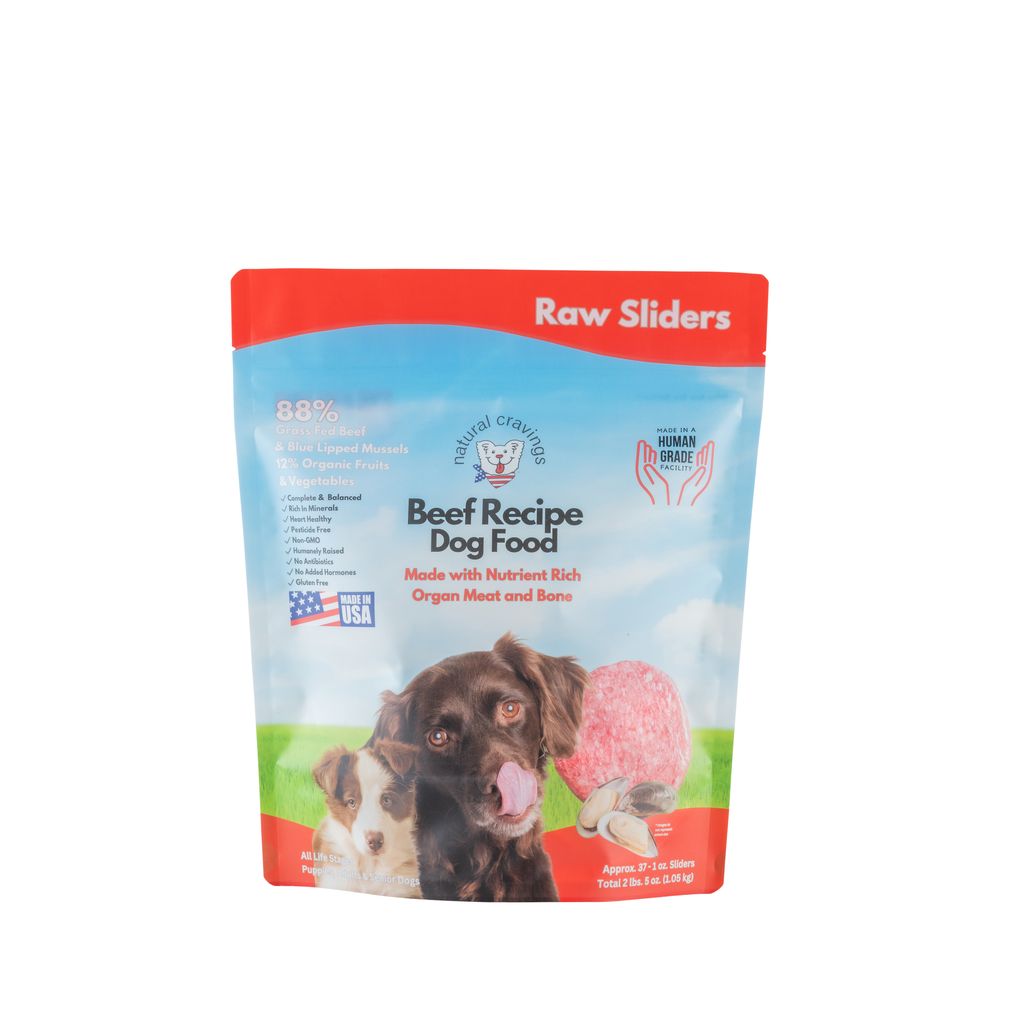 Dog Raw Beef Slider