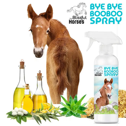 The Blissful Horses Bye Bye Boo Boo Spray - 16 Ounce
