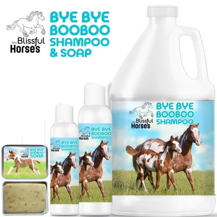 The Blissful Horses Bye Bye Boo Boo Shampoo - 1 Gallon
