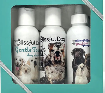 The Blissful Dog Shampoo Combo Kit, Set of 3 with Towel