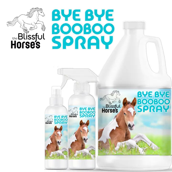 The Blissful Horses Bye Bye Boo Boo Spray - 16 Ounce