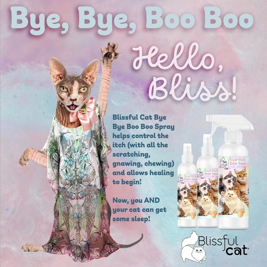 The Blissful Cat Boo Boo Spray