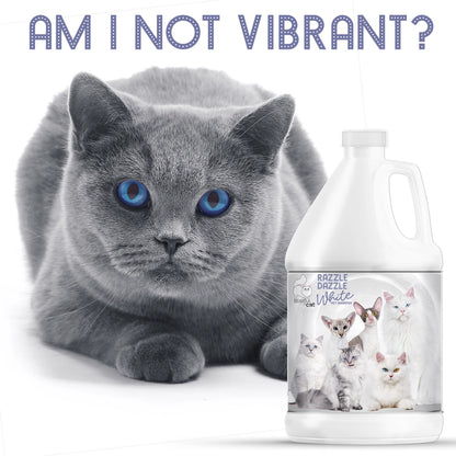The Blissful Cat Razzle Dazzle White Cat Shampoo - 1 Gallon