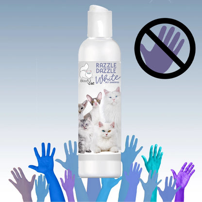 The Blissful Cat Razzle Dazzle White Cat Shampoo - 1 Gallon