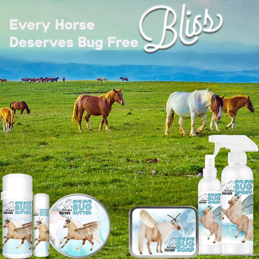 The Blissful Horses Bug Off Spray 16 oz Bottle