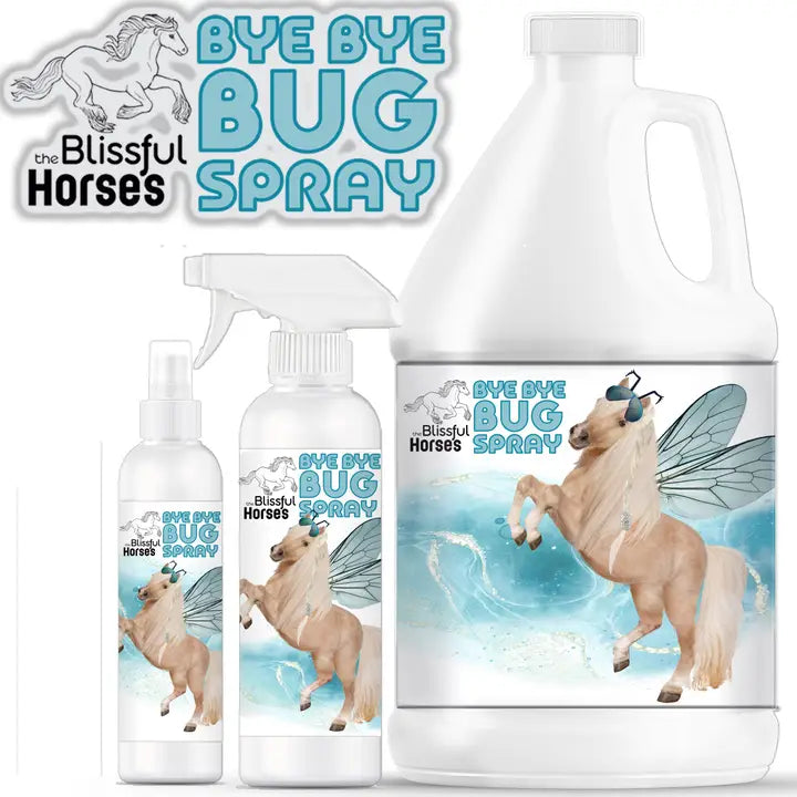 The Blissful Horses Bug Off Spray 16 oz Bottle