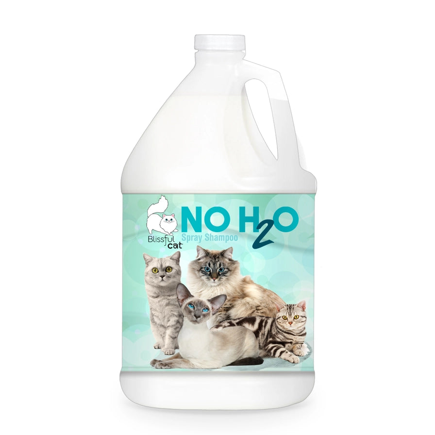 The Blissful Cat No H2O Spray Shampoo - 1 Gallon