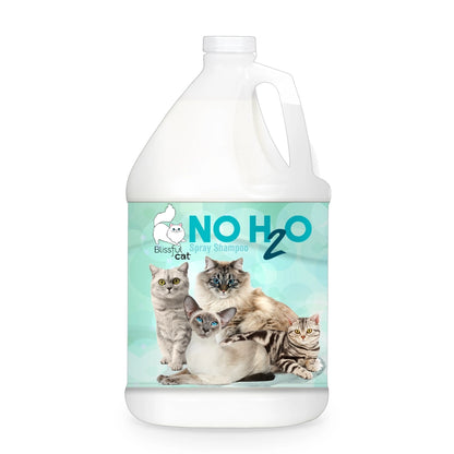 The Blissful Cat No H2O Spray Shampoo - 1 Gallon