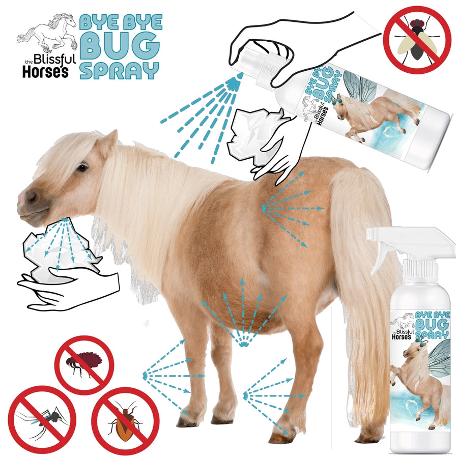 The Blissful Horses Bug Off Spray - 1 Gallon