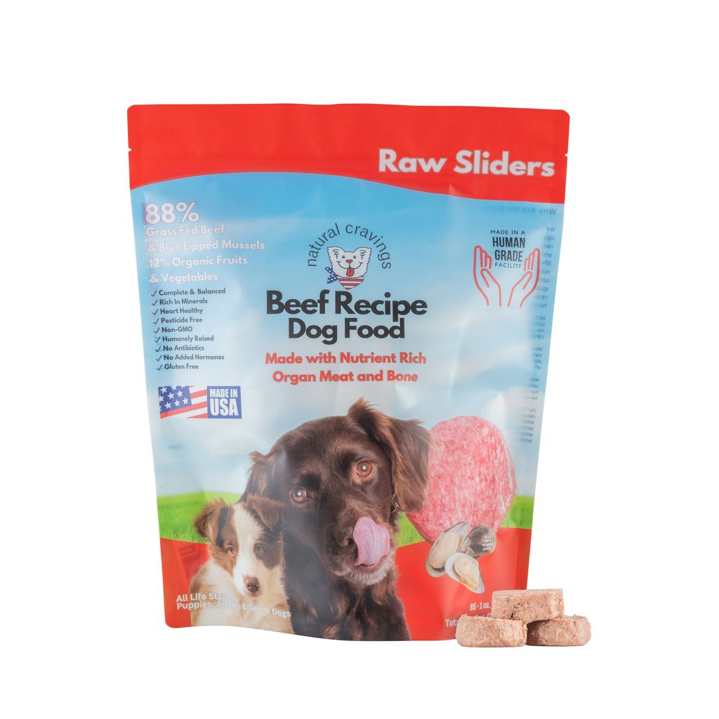 Dog Raw Beef Slider