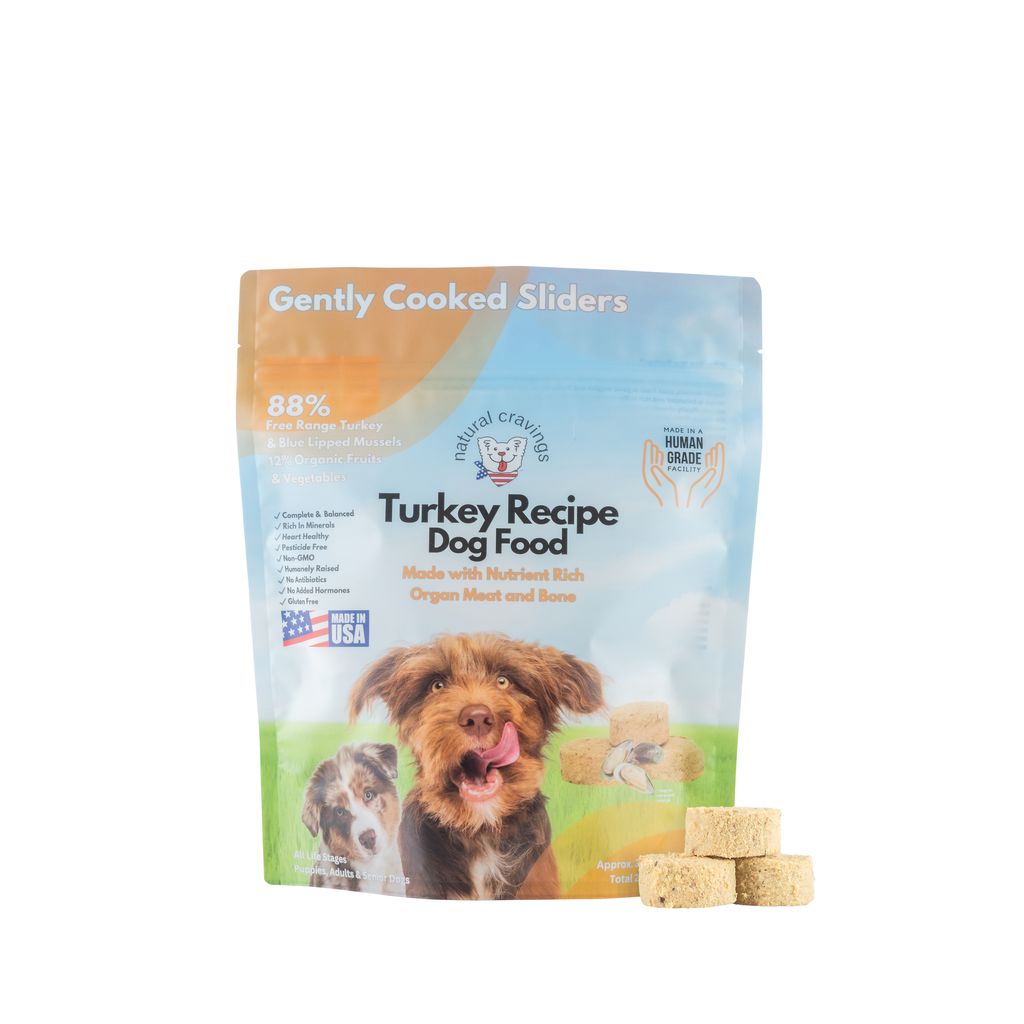 Dog Gently Cooked Turkey Slider