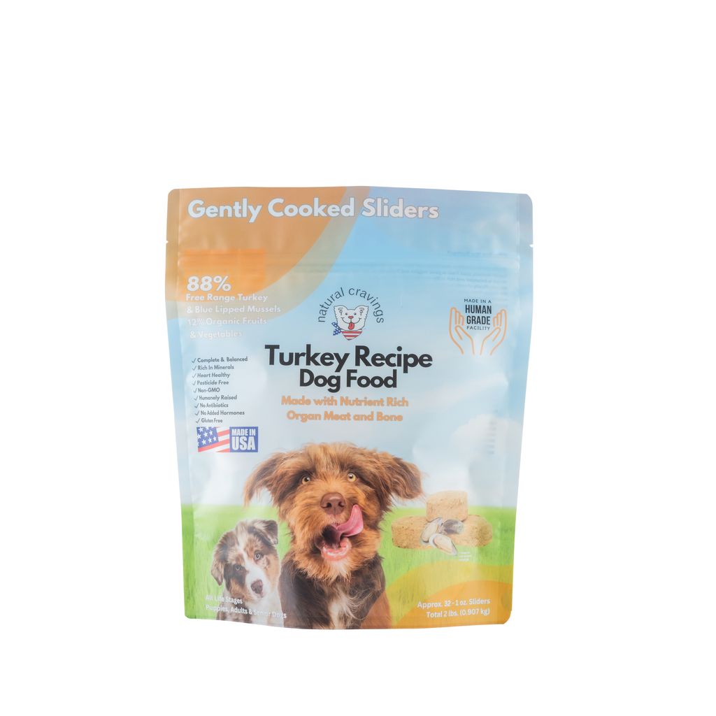 Dog Gently Cooked Turkey Slider