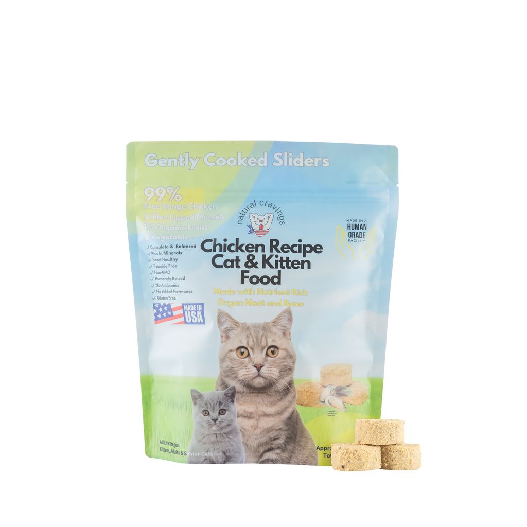 Cat Raw Chicken Slider